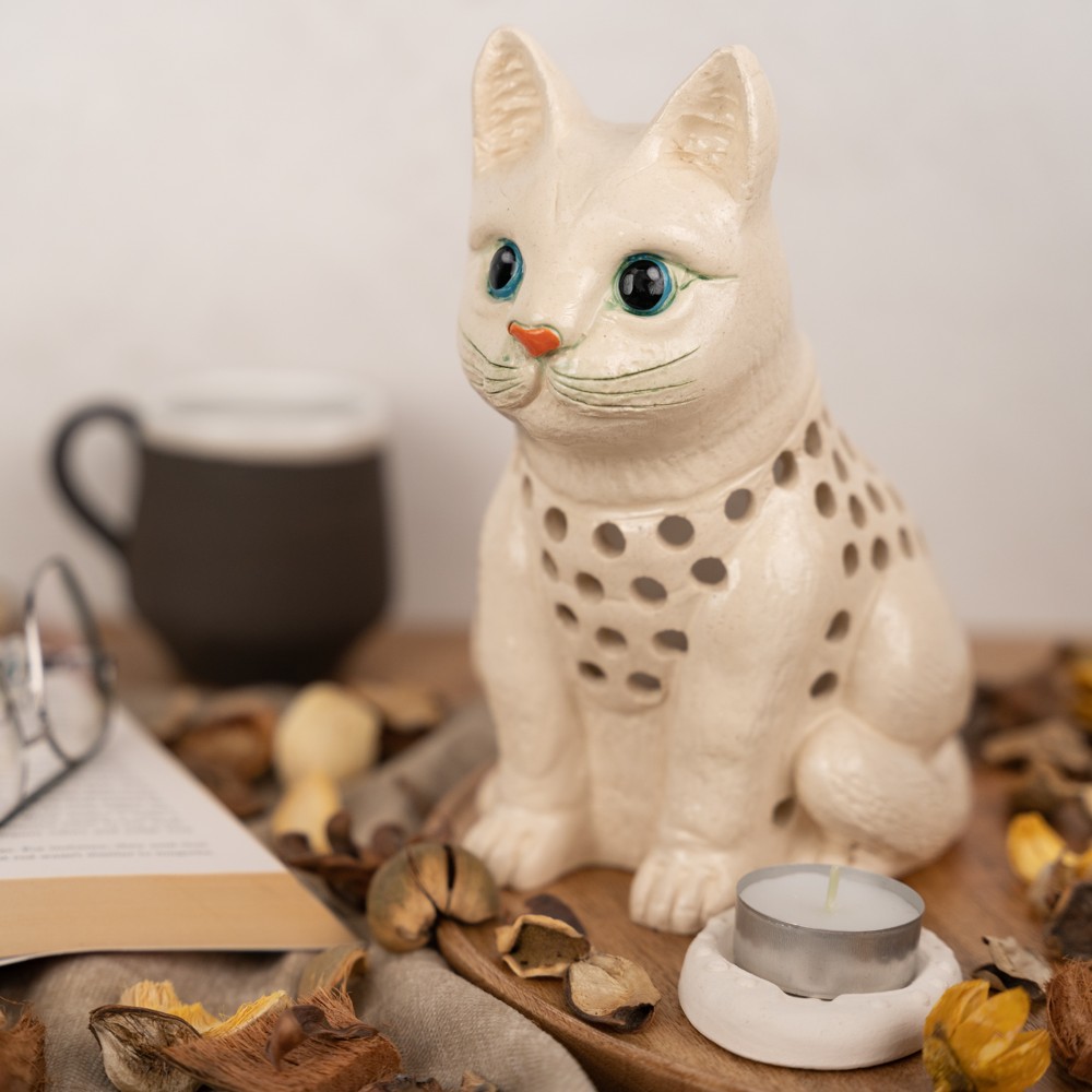 Cat Candleholder Cat Candleholder