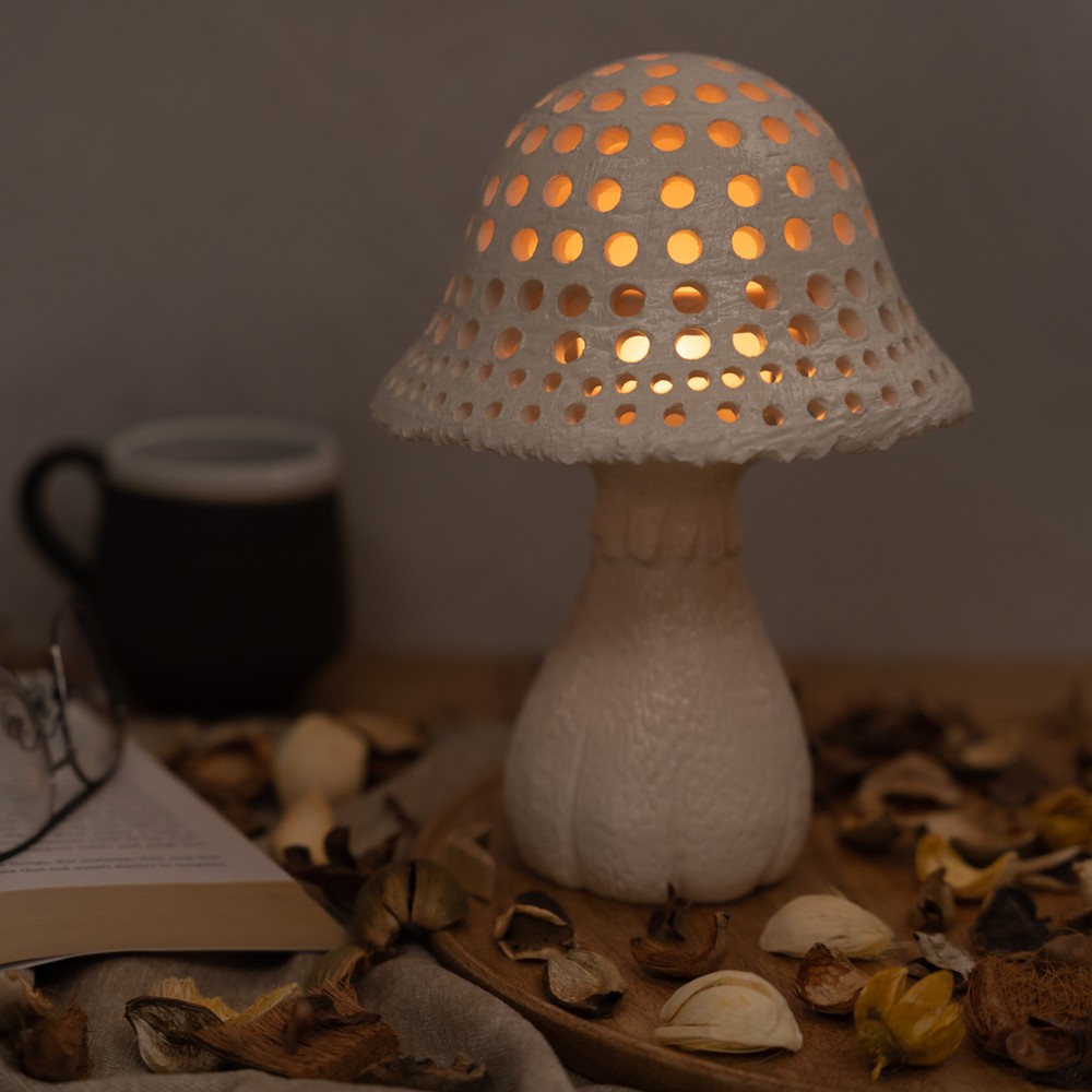 Mushroom Candleholder