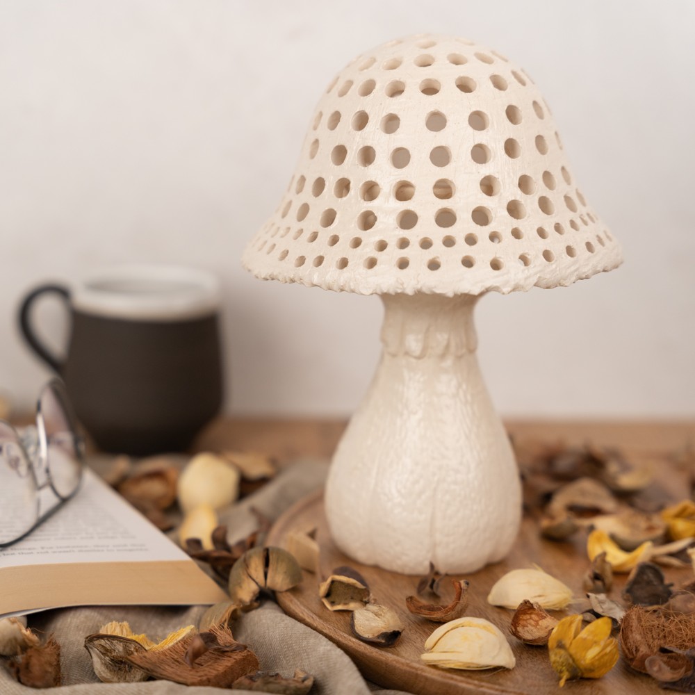 Mushroom Candleholder Mushroom Candleholder