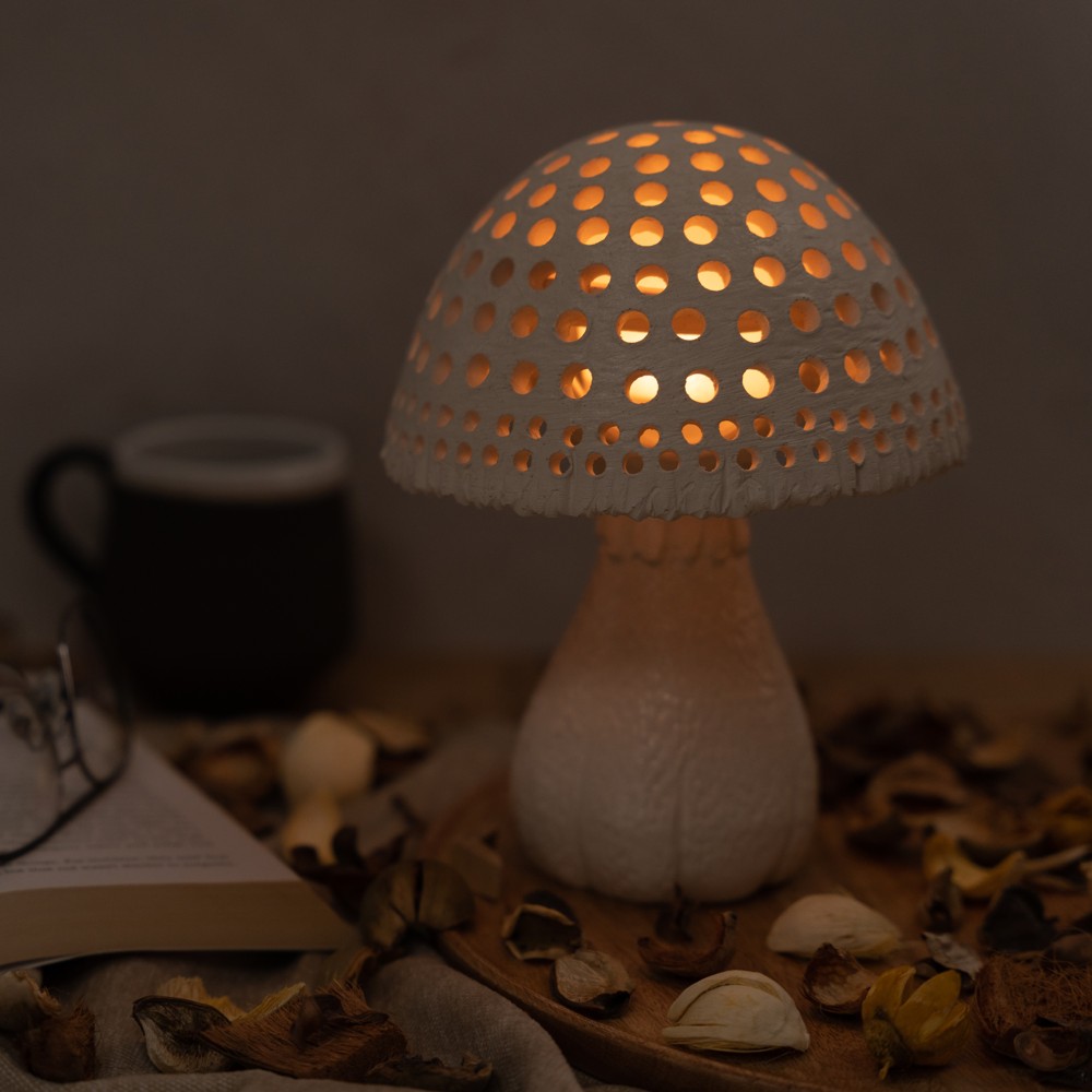 Mushroom Candleholder Mushroom Candleholder