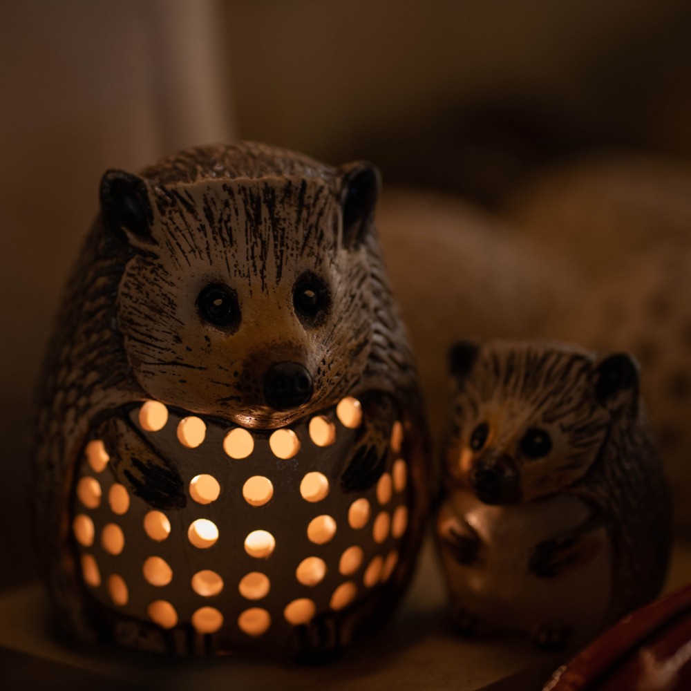 Hedgehog Candleholder