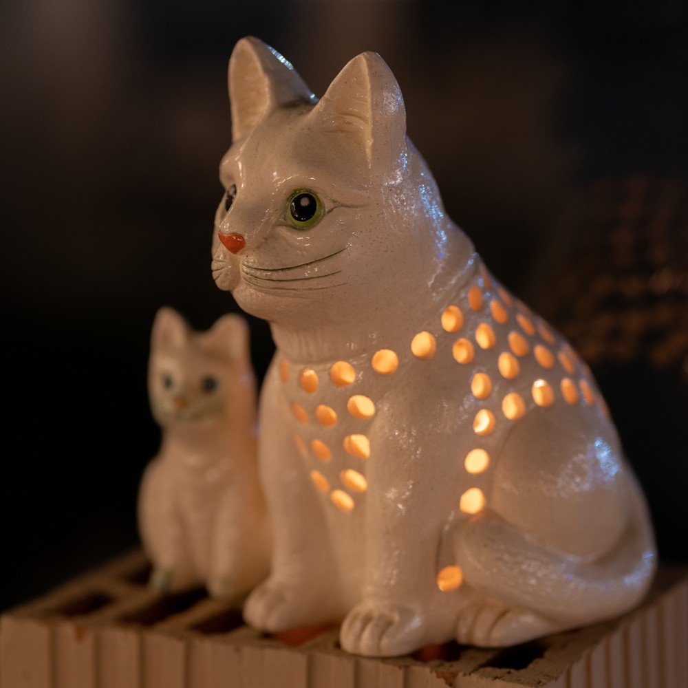 Cat Candleholder