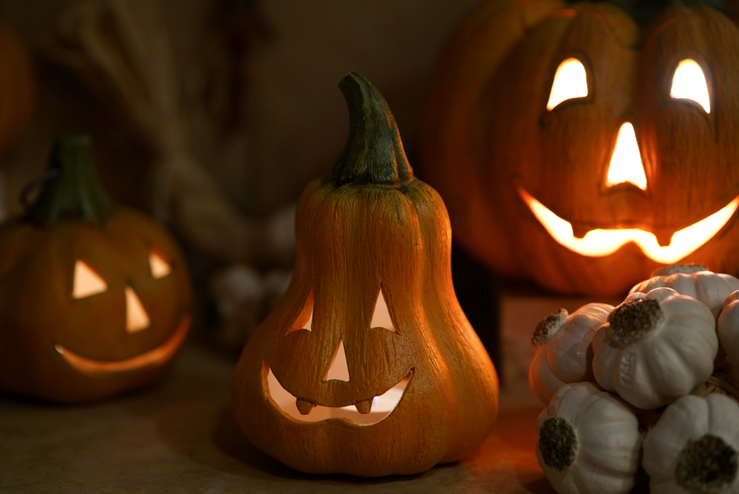 Pumpkin candleholder